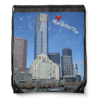 Love Melbourne Drawstring Backpack