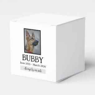 Love Memorial Funeral Pet Loss In Our Hearts Forev Favour Box