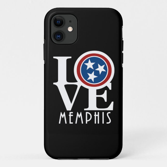 LOVE Memphis Case-Mate iPhone Case (Back)