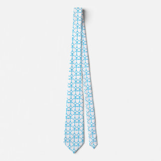 Love Men Icon Art Blue Tie