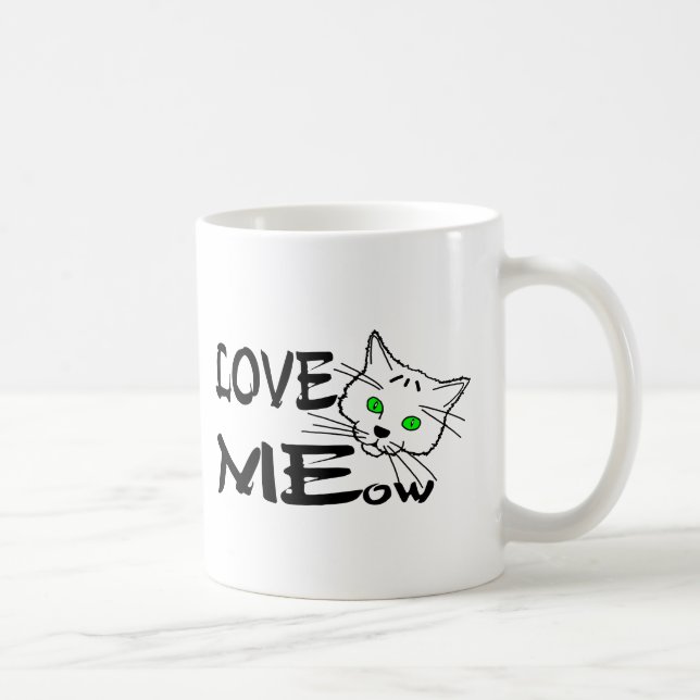 Love MEow Coffee Mug (Right)