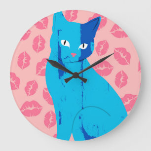 Love Meow-ment Large Clock
