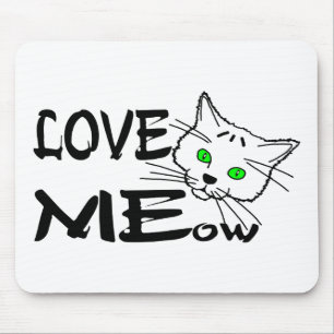 Love MEow Mouse Pad