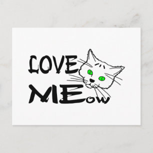Love MEow Postcard