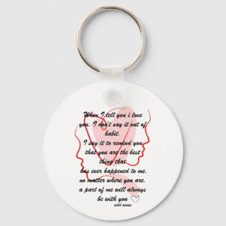 love messages keychain