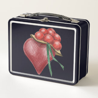 love metal lunch box