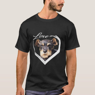 Love Miniature Schnauzers Mini Puppy Dog Lover Gif T-Shirt