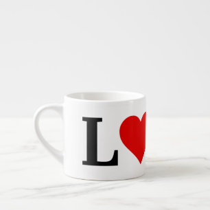 LOVE Minimalist Elegant Espresso Cup