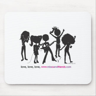love missoandfriends.com Mousepad