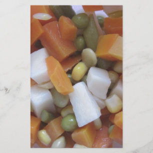 Love Mixed Vegetables Stationery