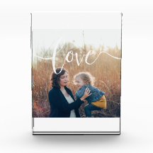 Love | modern photo block