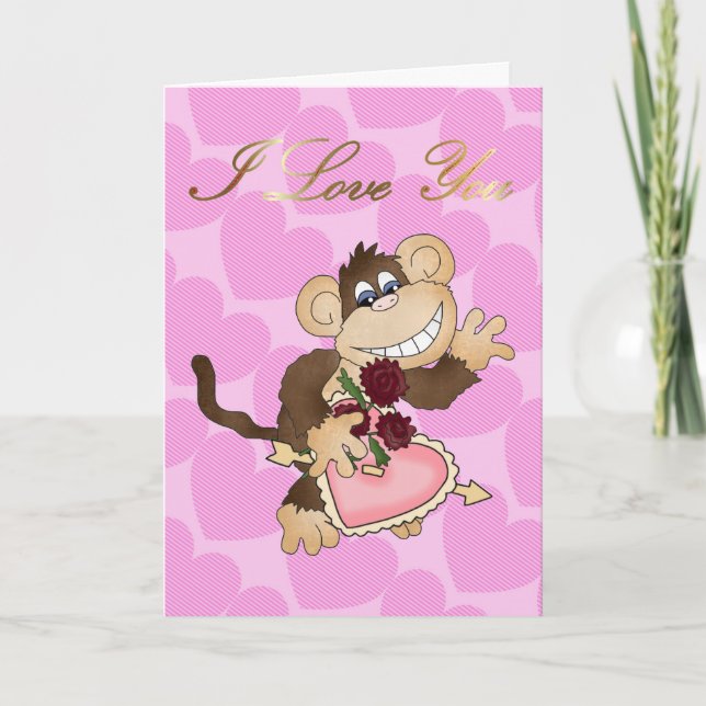Love Monkey Card (Front)
