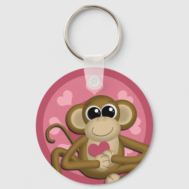 Love Monkey : Keychain (Front)