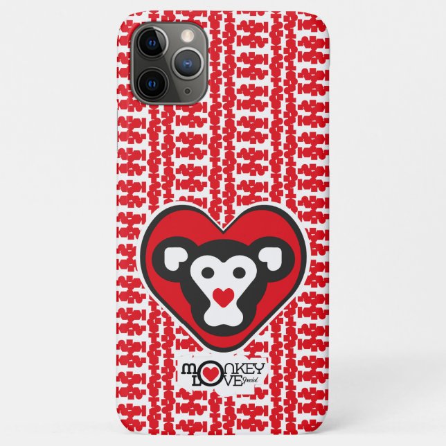 LOVE MONKEY LOVE SPECIAL by Masanser Case-Mate iPhone Case (Back)