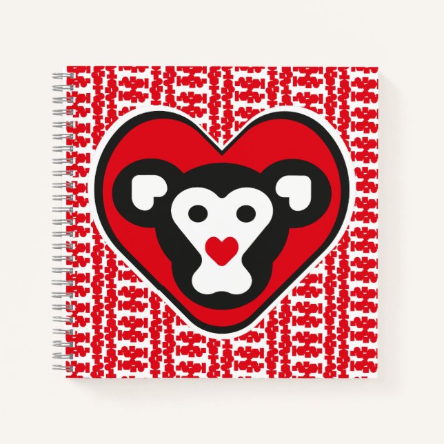 LOVE MONKEY LOVE SPECIAL by Masanser Notebook (Front)