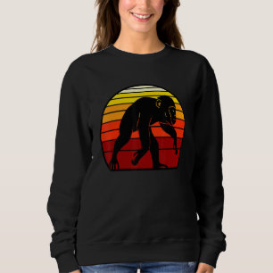 Love Monkeys Space Chimpanzee Sweatshirt