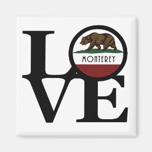 LOVE Monterey California Magnet