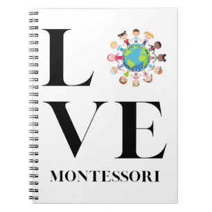 Love Montessori Kids Around The World Notebook