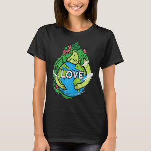 Love Mother Earth Planet Hug Nature Environment Ea T-Shirt