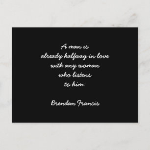 Love Motivational Postcard