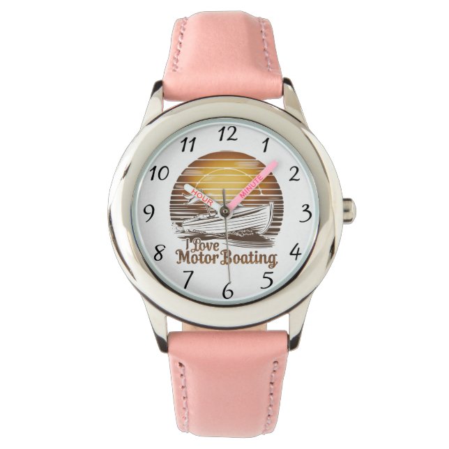 Love Motor Boating: A Boat of Affection Watch (Front)