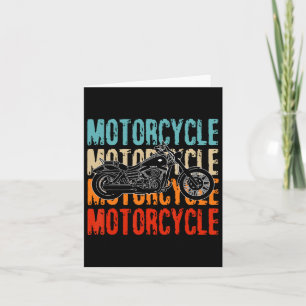 Love Motorcycle Mens Shirt Biker Boys Lover Dad&# Card
