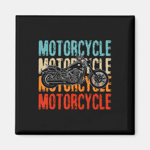 Love Motorcycle Mens Shirt Biker Boys Lover Dad&#; Magnet