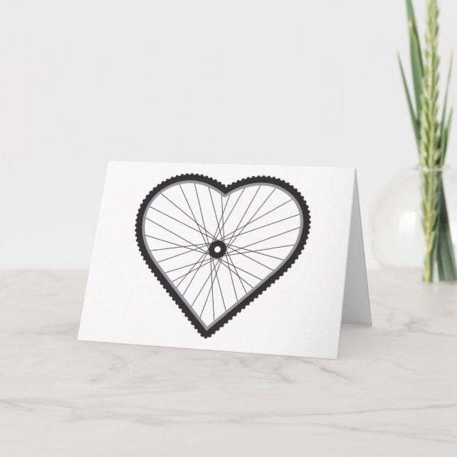 Love Mountain Biking Card (Front)