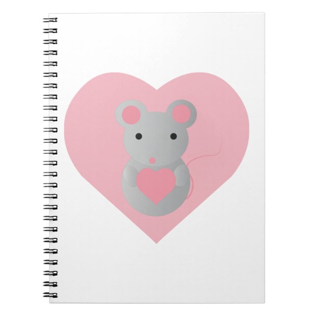 Love Mouse Notebook (Front)