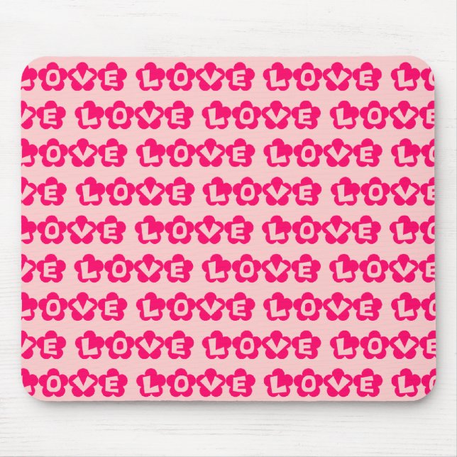 Love Mouse Pad (Front)