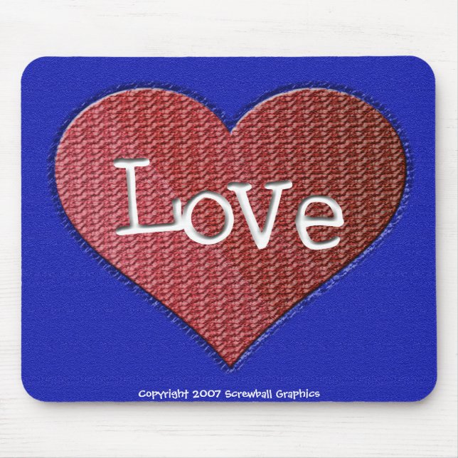 Love Mousepad (Front)