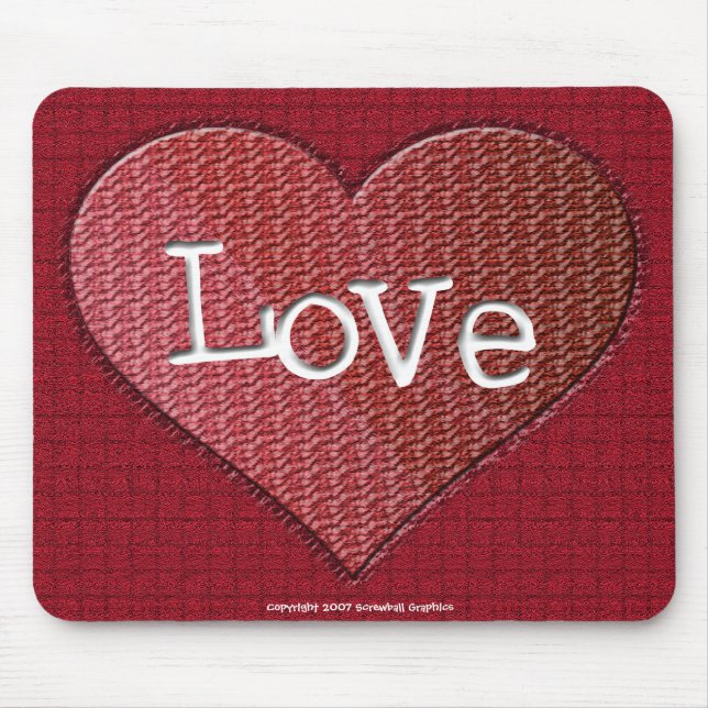 Love Mousepad (Front)