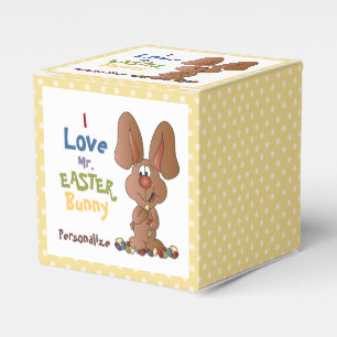 Love Mr. Easter Bunny Favour Box