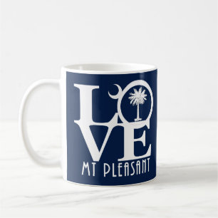 LOVE Mt Pleasant South Carolina Coffee Mug