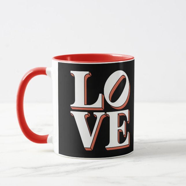 LOVE MUG (Left)