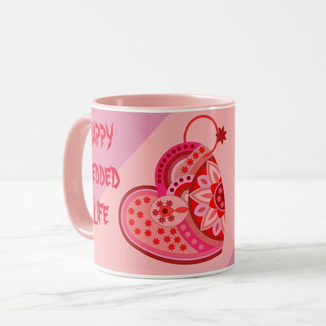 LOVE MUG FOR WEDDING COUPLE (Front Left)