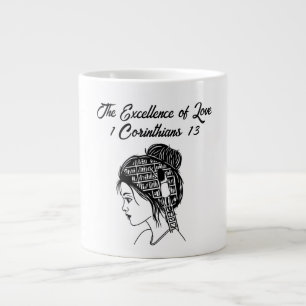 Love -mug giant coffee mug