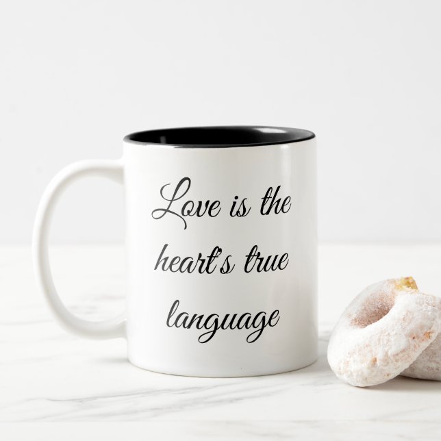 Love  mug valentines day gift (With Donut)