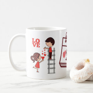 Love Mug, Valentine's Day Gift Coffee Mug 