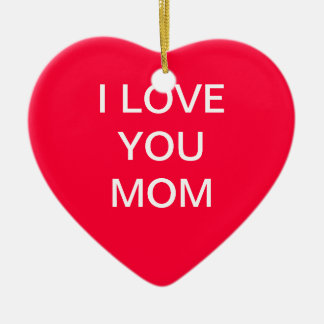 Love mum ceramic tree decoration