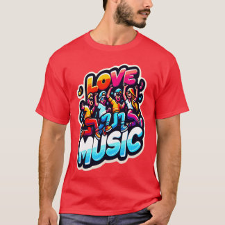 love music fans friend T-Shirt