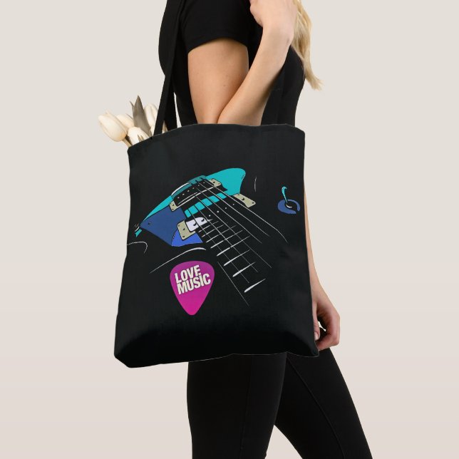 Love Music Tote (Close Up)