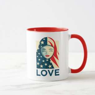 Love   Muslim Refugee Mug
