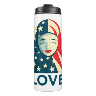 Love Muslim Refugee Thermal Tumbler