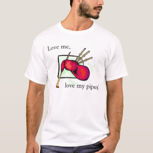Love My Bagpipes T-Shirt