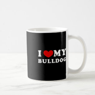 Love My Bulldog Coffee Mug
