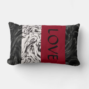 Love My Cat Reversible Lumbar Pillow