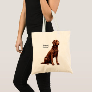 Love my Chessie! Tote Bag