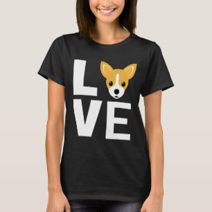 Love My Chihuahua Apparel Cute Chihuahua Outfit T-Shirt