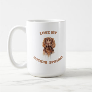 Love My Cocker Spaniel Coffee Mug